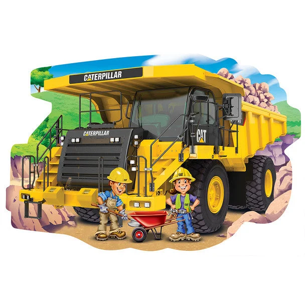 #11735 CAT Dump Truck Floor Puzzle, 36-pc.