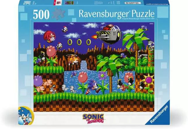 Classic Sonic (500 Piece) Puzzle