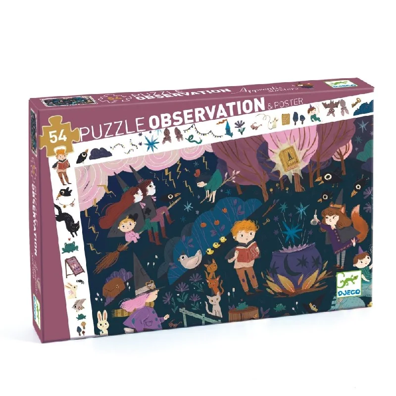 Djeco Observation Puzzle - Sorcerer's Apprentices (54 pieces)