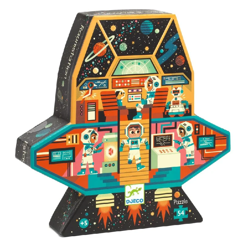 Djeco Silhouette Puzzles - Space Station