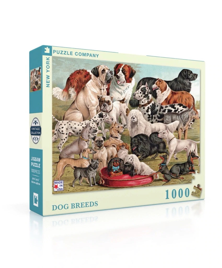 Dog Breeds (1000 Piece) Puzzle