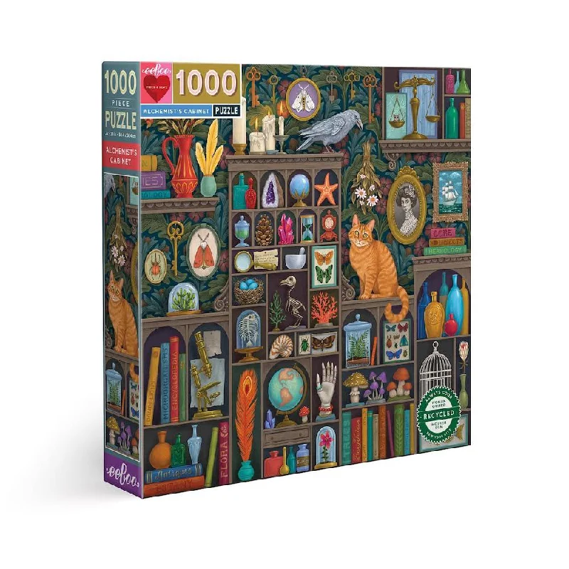 eeBoo Alchemists Cabinet - 1000 Piece Puzzle