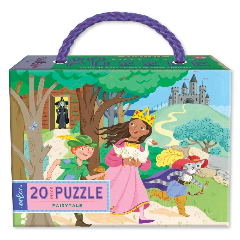 eeBoo Fairytale 20 piece puzzle