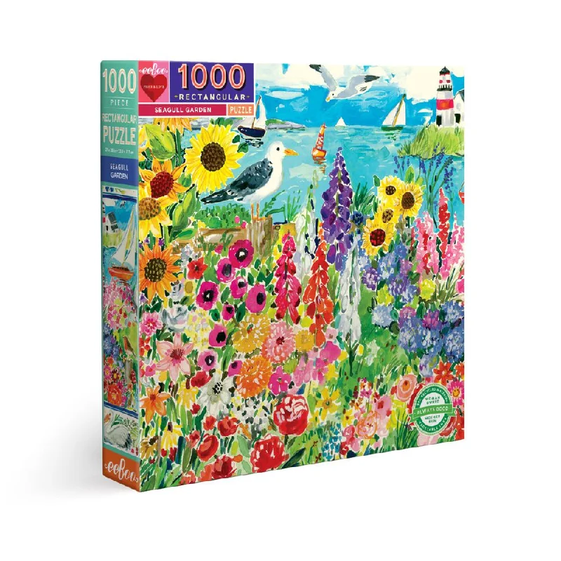 eeBoo Seagull Garden - 1000 Piece Puzzle