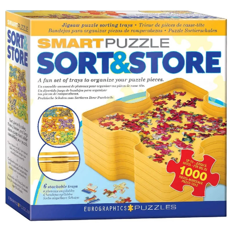 Eurographics Smart Puzzle Sort & Store 1000 Pieces