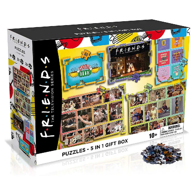 Friends The Television Series Puzzles 5 in 1 Gift Box