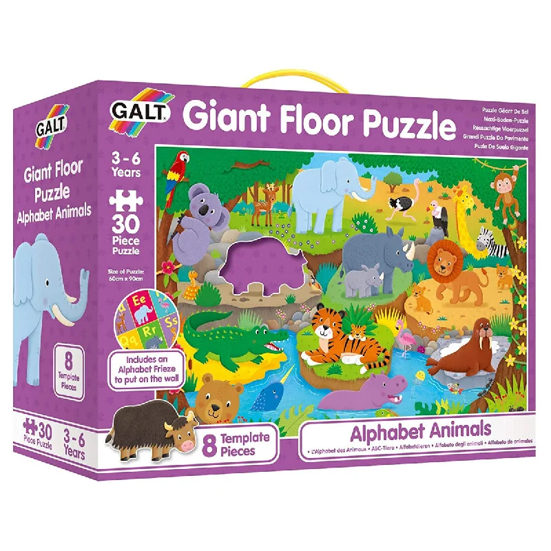 Galt Alphabet Animals Giant Floor Puzzle 30 Piece