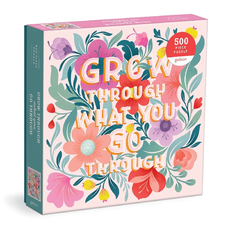 Grow Through What You Go Through 500 Piece Puzzle