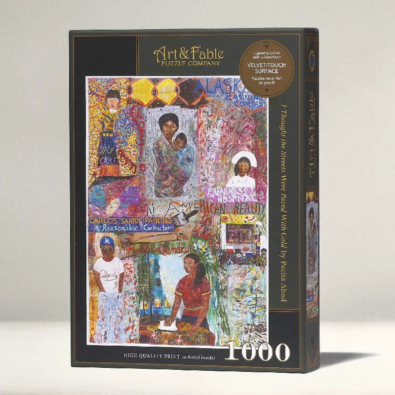 I Thought the Streets Were Paved With Gold by Pacita Abad (1000 Piece) Puzzle