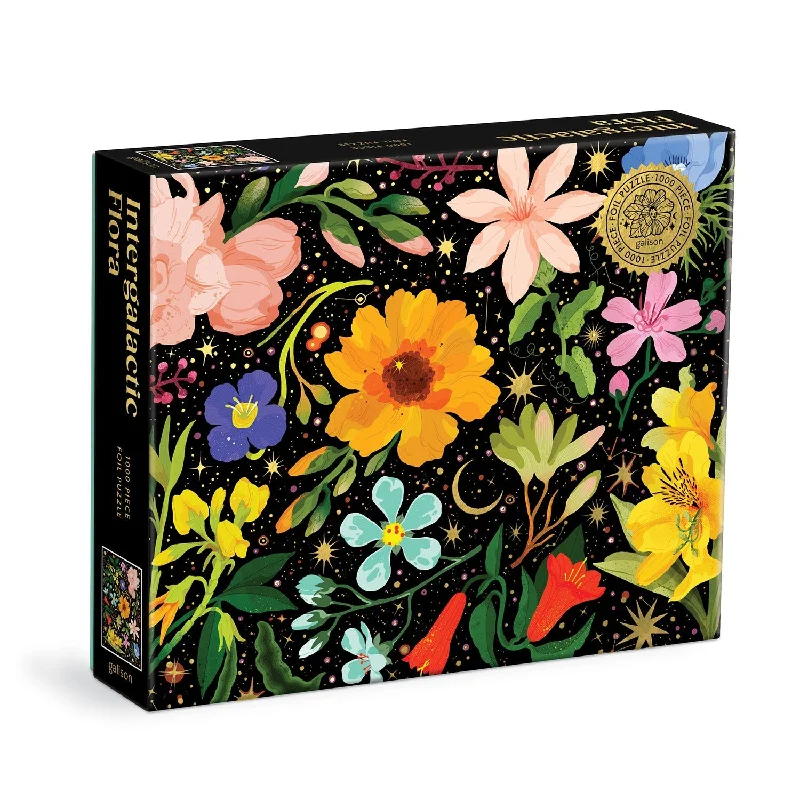 Intergalactic Flora 1000 Piece Foil Puzzle