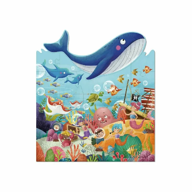 Marine Life Jigsaw Floor Puzzle 30 PCS