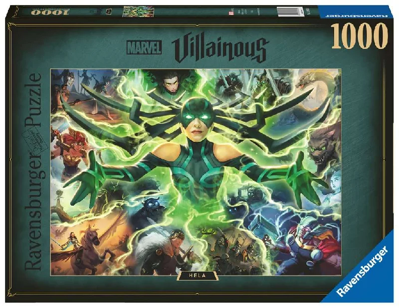 Marvel Villainous Hela 1000 Piece Puzzle