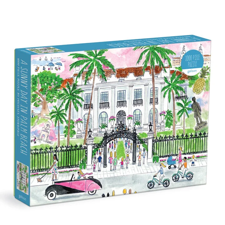 Michael Storrings A Sunny Day in Palm Beach 1000 Piece Puzzle