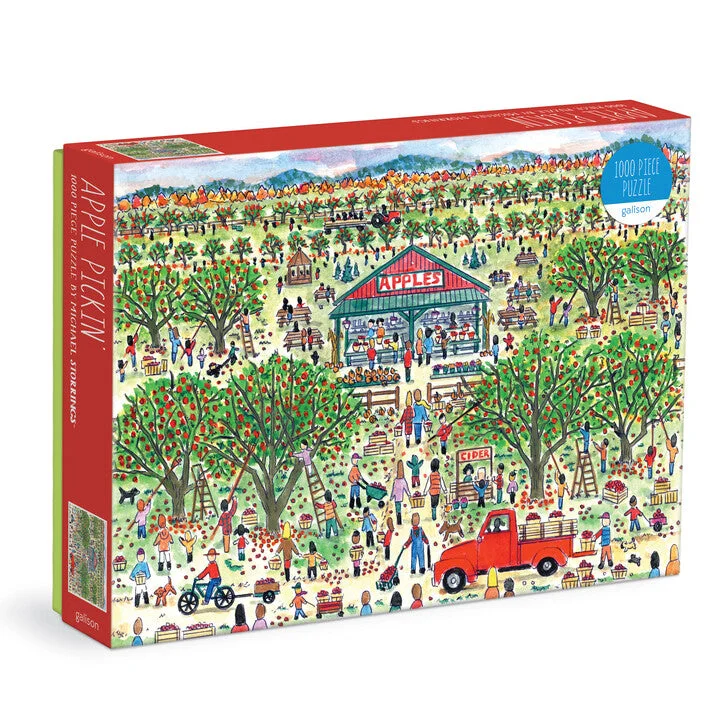 Michael Storrings Apple Pickin' 1000 Piece Puzzle