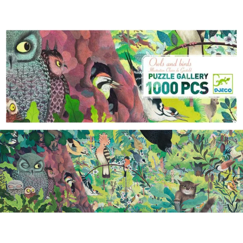 Owls & Birds 1000 Piece Puzzle