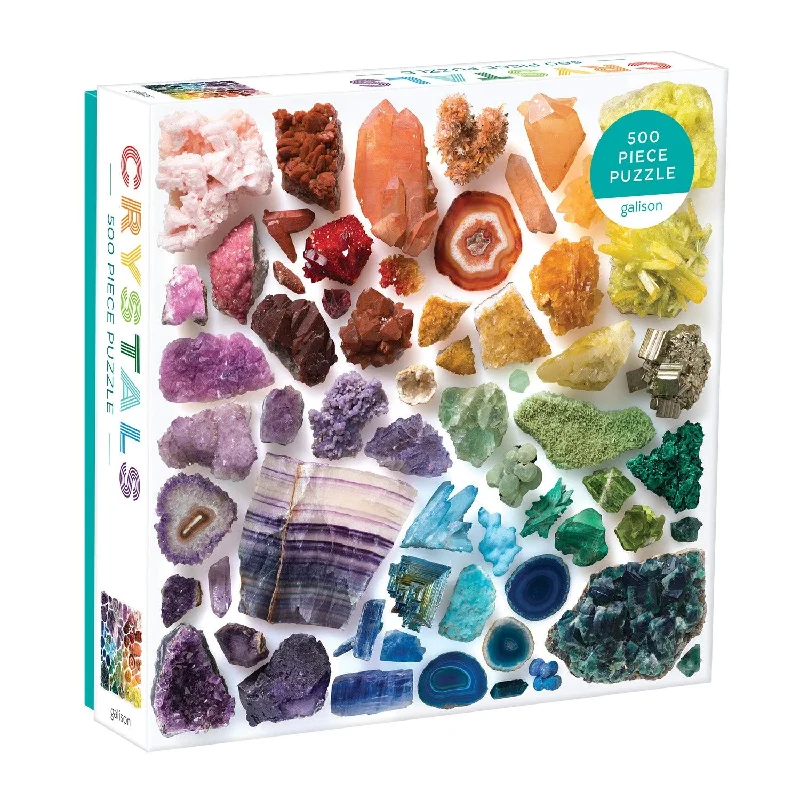 Rainbow Crystals 500 Piece Jigsaw  Puzzle