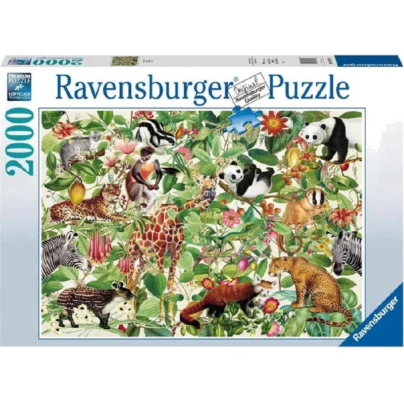 RAVENSBURGER Jungle Puzzle 2000pce