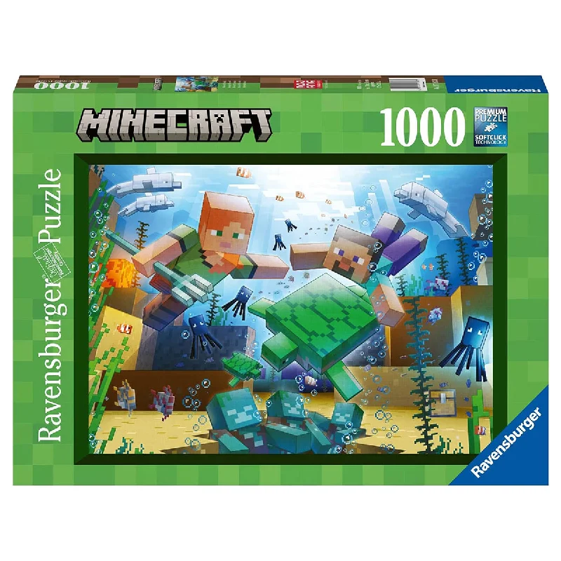 Ravensburger Minecraft Mosaic 1000 Piece Puzzle