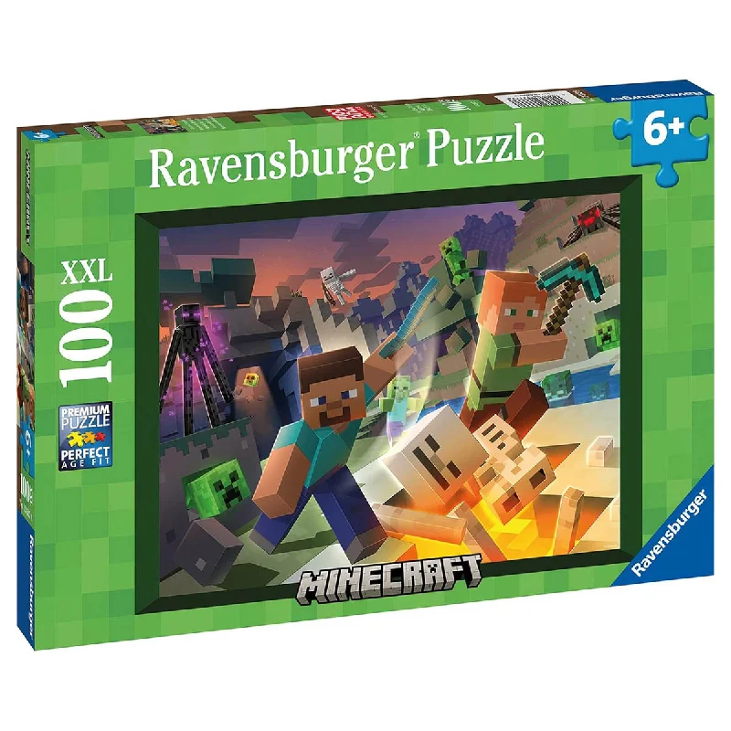 Ravensburger Monster Minecraft 100 XXL Piece Puzzle