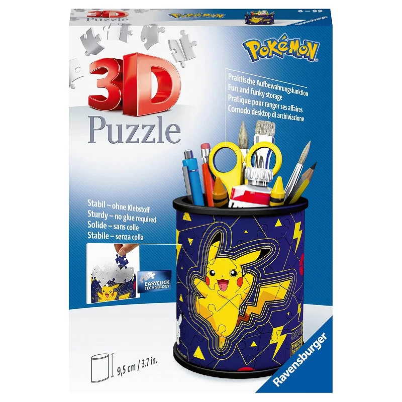 Ravensburger Pokémon Pencil Holder 57 Piece 3D Puzzle