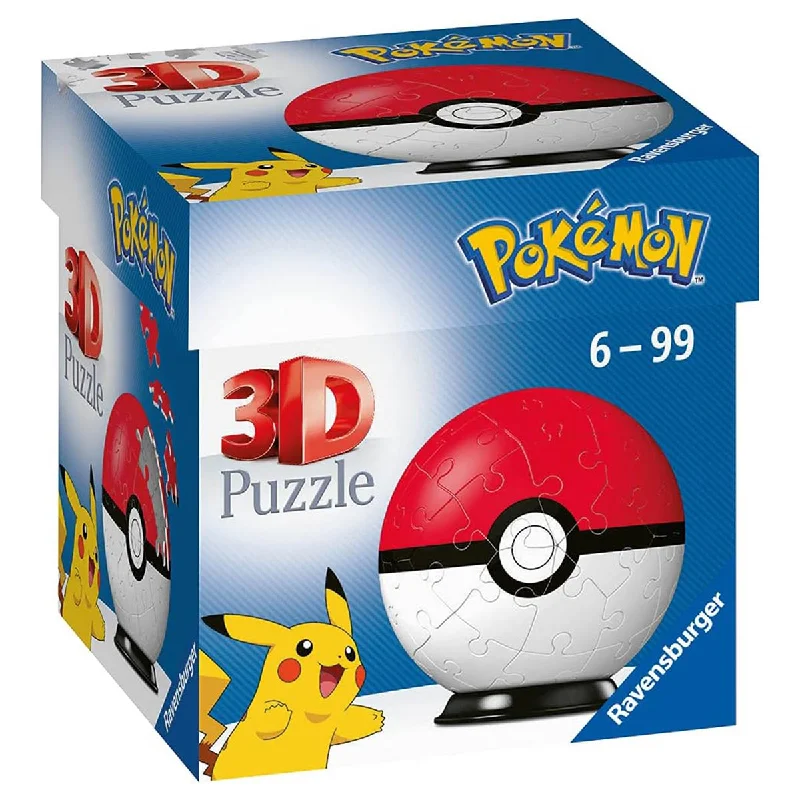 Pokémon Poké Ball 54 Piece 3D Puzzle