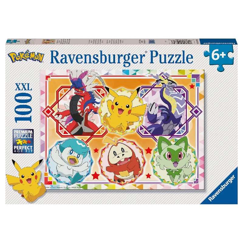 Ravensburger Pokémon Scarlet and Violet Legends 100 XXL Piece Puzzle