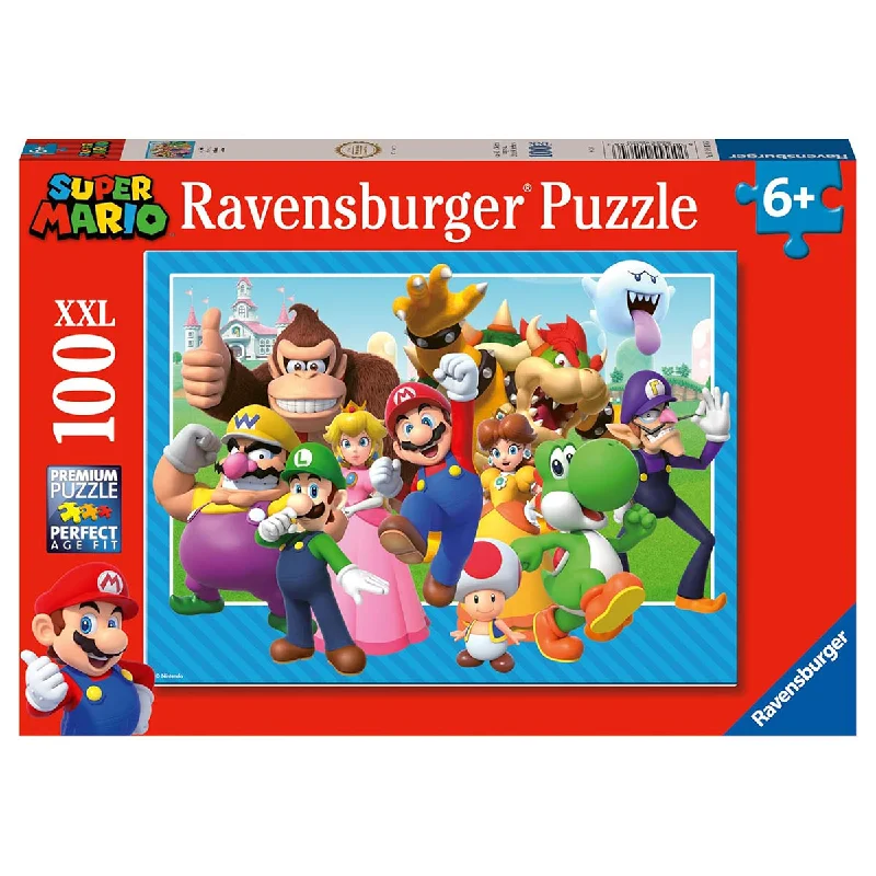 Ravensburger Super Mario Let's-a-Go 100 XXL Piece Puzzle