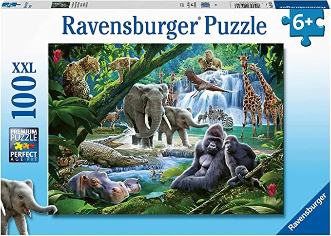 Jungle Animals (100 XXL Piece) Puzzle