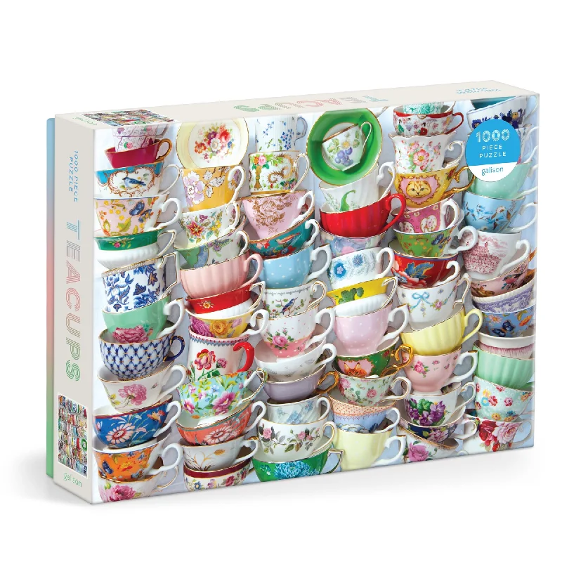 Teacups 1000 Piece Puzzle