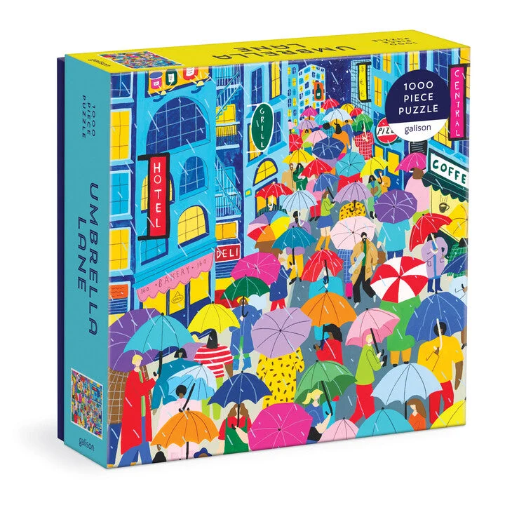 Umbrella Lane 1000 Piece Puzzle