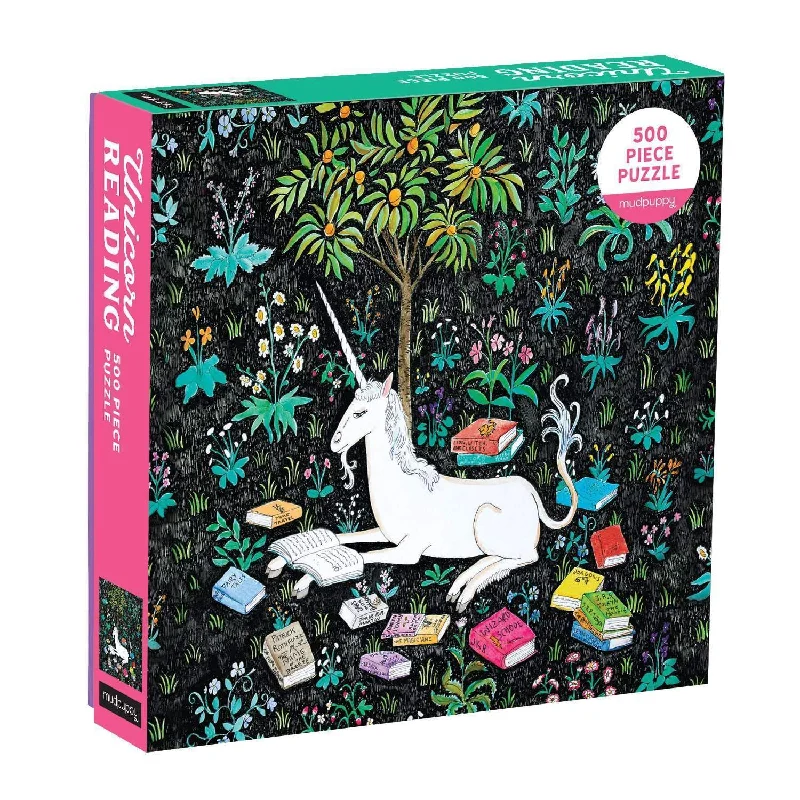 Unicorn Reading 500 Piece Family Puzzle