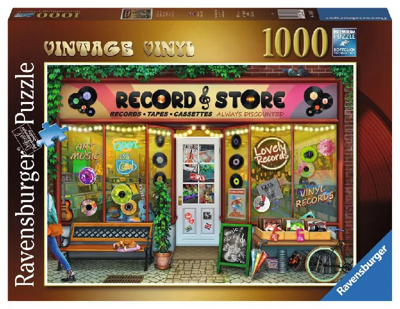 Vintage Vinyls (1000 Piece) Puzzle