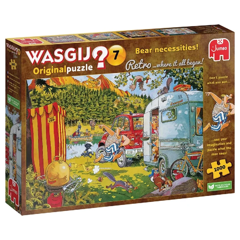 Wasgij Retro Original 7 Bear Necessities! 1000 Piece Puzzle