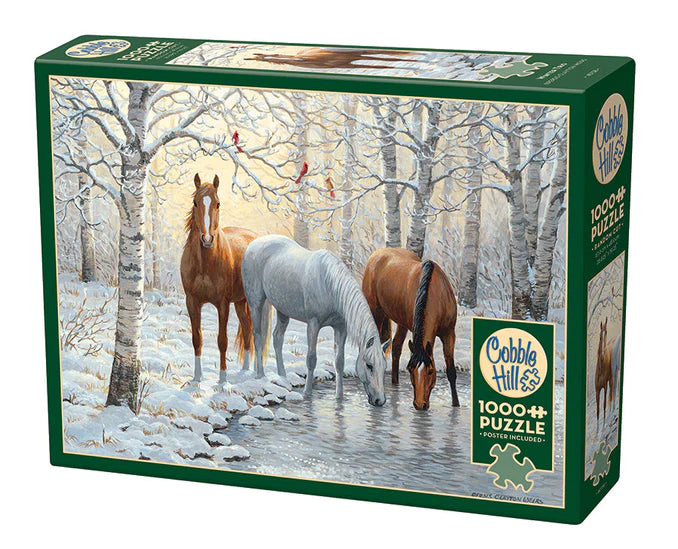 Winter Trio (1000 Piece) Puzzle