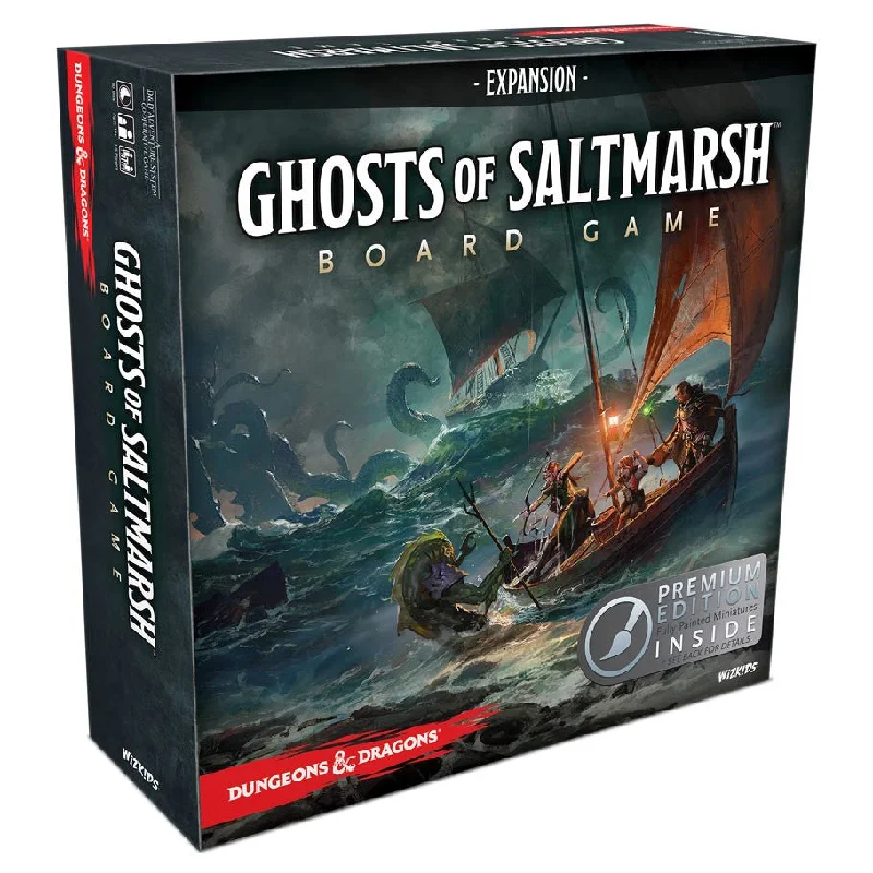 D&D: Ghosts of Saltmarsh Board Game Expansion Premium Edition