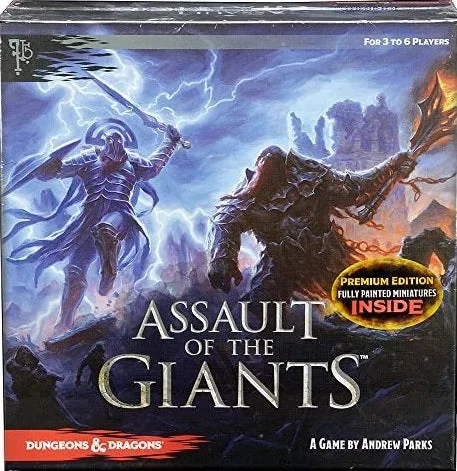 Dungeons & Dragons: Assault of the Giants Board Game (Premium Edition) - Wizkids