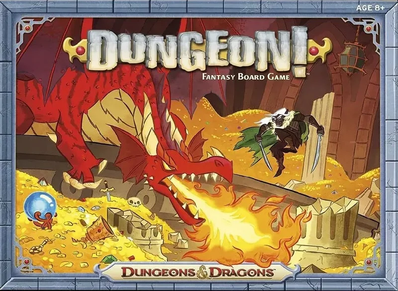 Dungeons & Dragons Dungeon! Fantasy Board Game - Wizards of the Coast