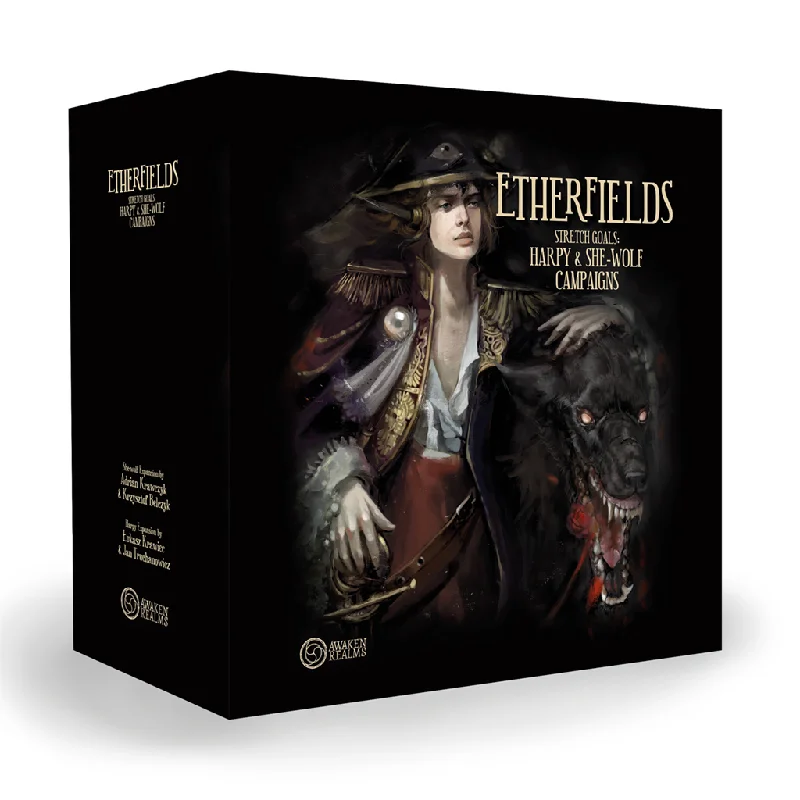 Etherfields: Stretch Goals - Harpy & She-Wolf Campaigns [Board Game Expansion]