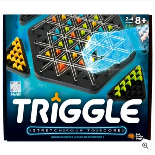 Family Board Game Triggle By Tomy