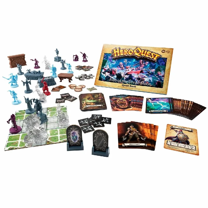 Heroquest Board Game 2023 Rise of the Dread Moon Quest Pack - Avalon Hill