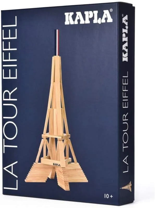 Kapla Wood Plate Eiffel Tower Box (105 Pieces)