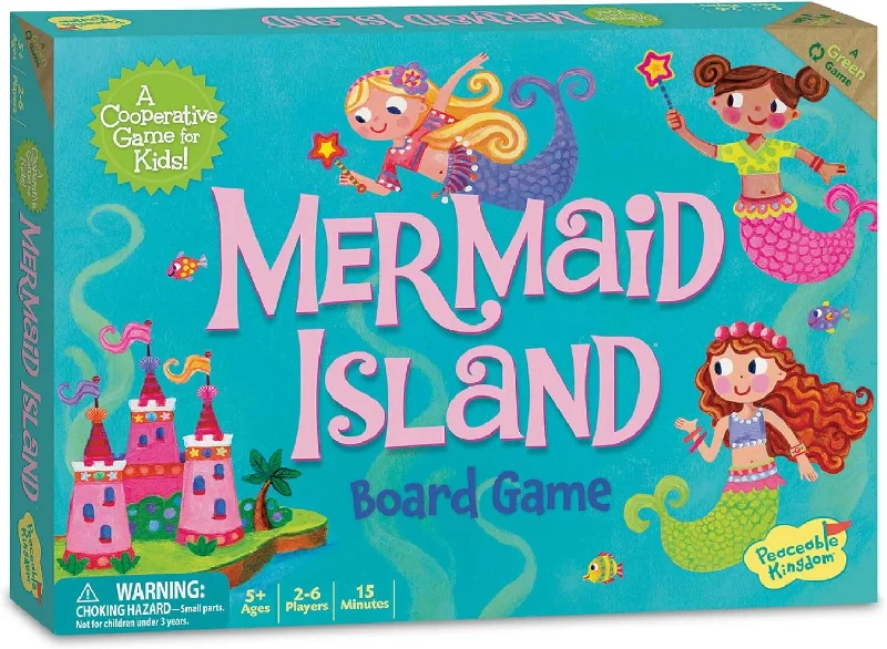 Mermaid Island Award Winning Cooperative Board Game