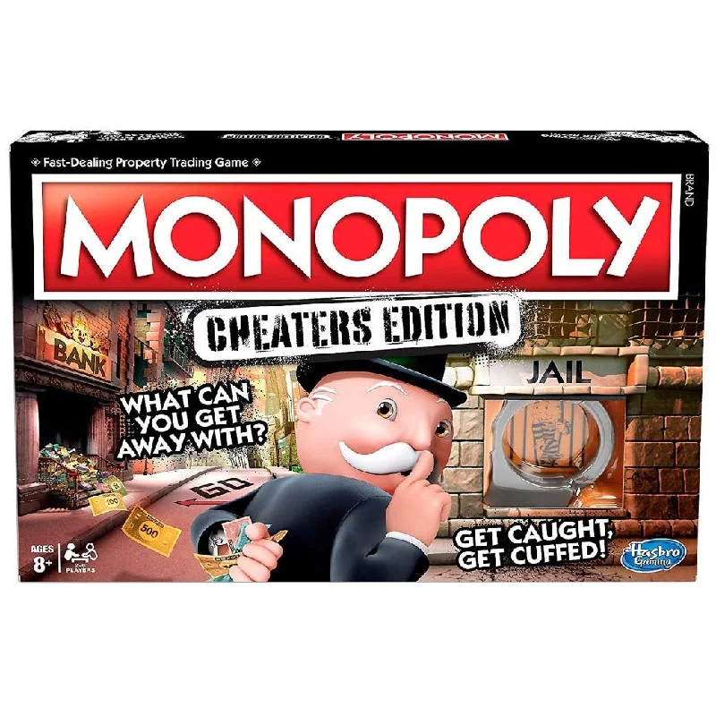 Monopoly: Cheaters 2.0 - Family Board Game