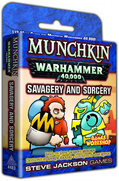 Munchkin Warhammer 40,000 Savagery and Sorcery [Board Game Expansion]