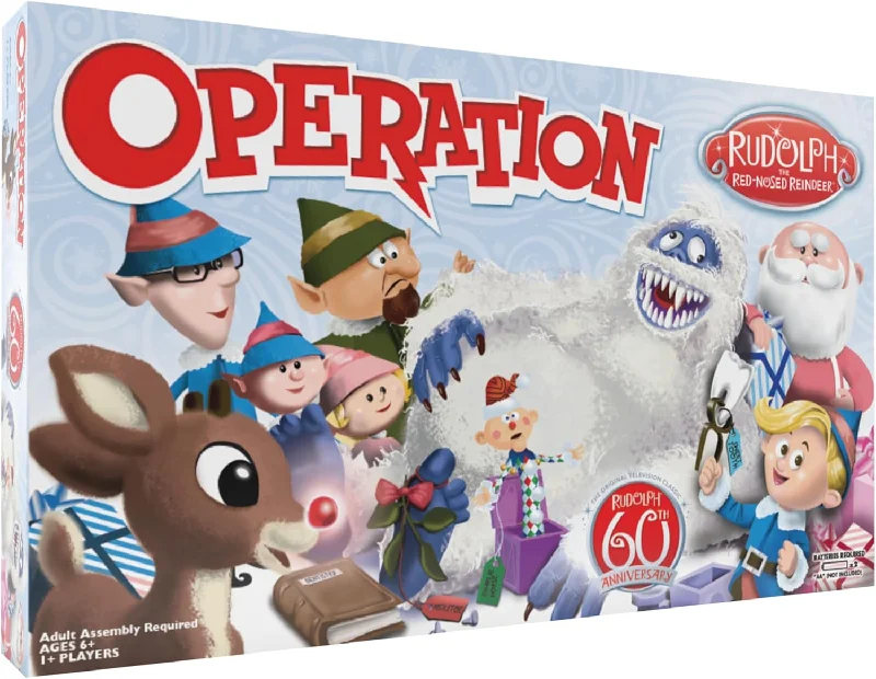 Operation: Rudolph The Red Nosed Reindeer 60th Anniversary Board Game