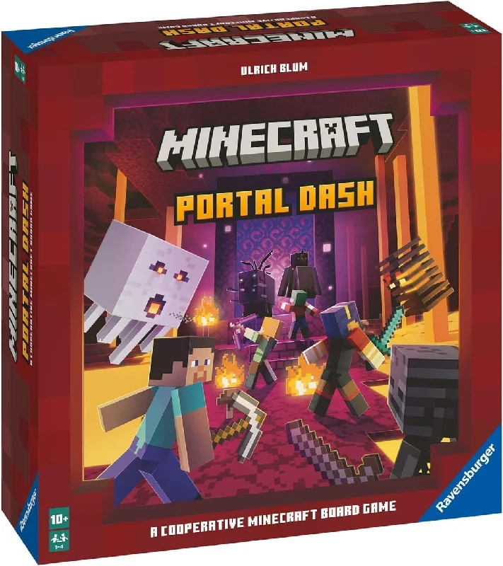 Ravensburger: Minecraft: Portal Dash: Family Board Game