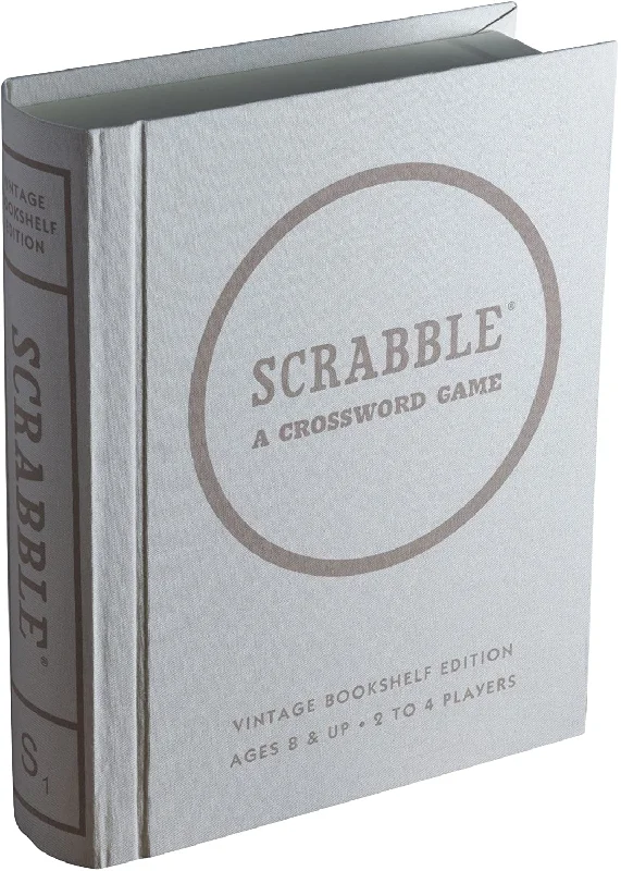 Scrabble: Linen Book Vintage Edition Board Game