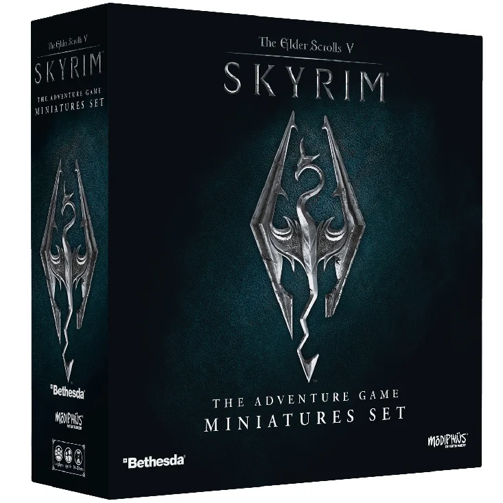 The Elder Scrolls V | Skyrim: The Adventure Game - Miniatures Set [Board Game Expansion]