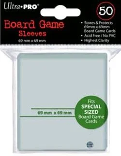 Ultra Pro Board Game Sleeves - 69mm x 69mm