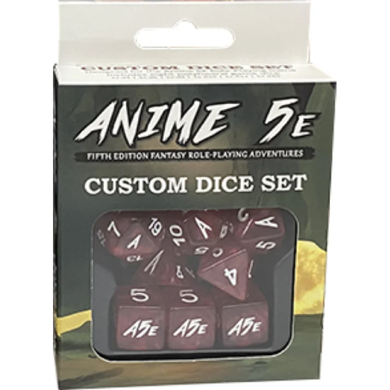 Anime 5E Dice Set